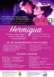 Día de los enamorados en Hermigua