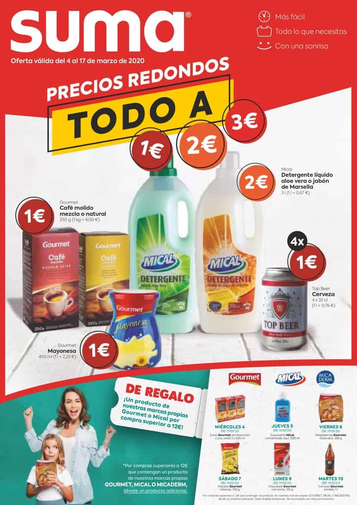 La cadena de supermercados SUMA en La Gomera oferta decenas de artículos  desde 1 euro - Gomeranoticias